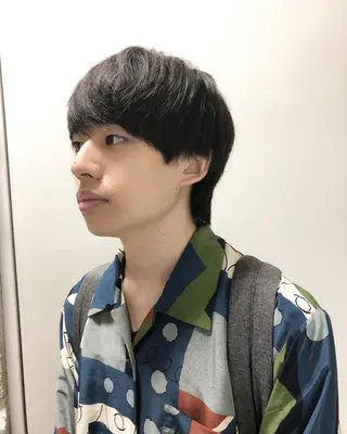 ヘアアレンジ メンズ ainico+所属・メンズ特化✂️栗原 侑也のヘアスタイル