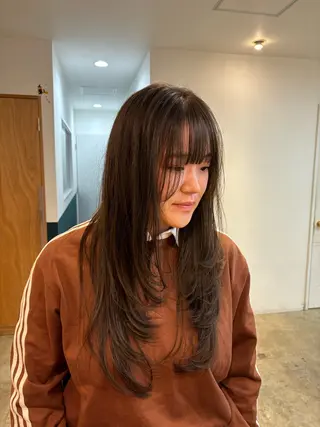 ロング 高山 鳳成のヘアスタイル