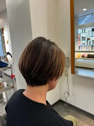 ショート カラー hair・do ✂︎　原口 侑大のヘアスタイル