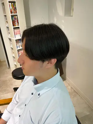 メンズ ﾚｲﾔｰ🩵透明感 ೀユイ🌙のヘアスタイル