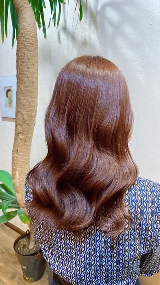 ミディアム カラー 美容室aroe🌱 REINAのヘアスタイル