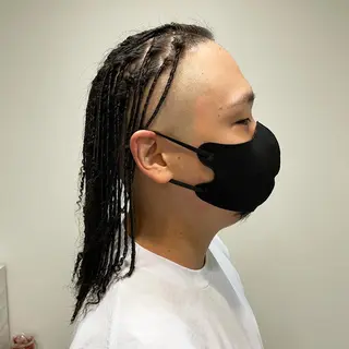 ミディアム パーマ メンズ メンズパーマのプロ 川野翔太のヘアスタイル