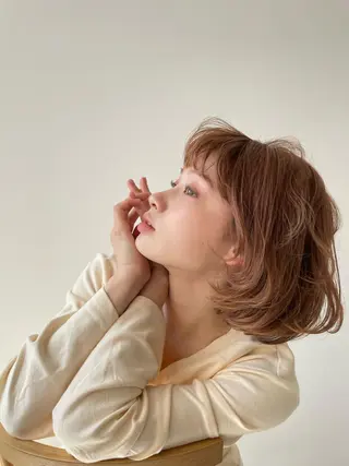 ショート 井上 ほのかのヘアスタイル