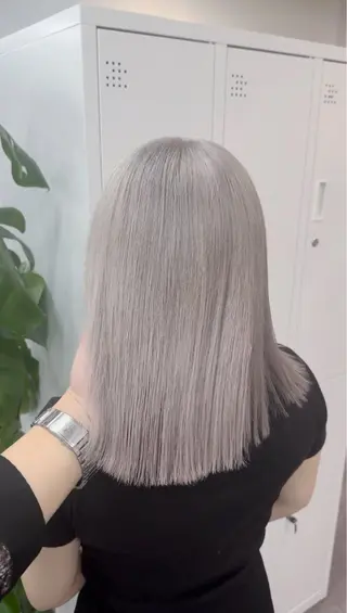 ロング カラー ♡なんば🫧透明感 🫧naako♡のヘアスタイル