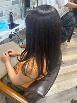 ロング カラー 中原 琴音のヘアスタイル