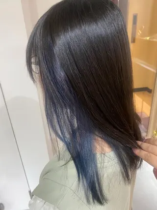 セミロング カラー 🫧るみ/髪質改善/ 透明感カラー🫧のヘアスタイル