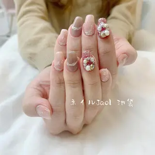 セミロング ネイルJaol 池袋のネイルデザイン