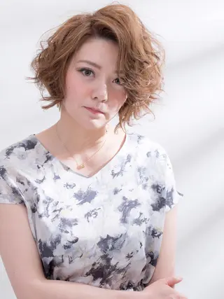 ショート 小野 和摩のヘアスタイル