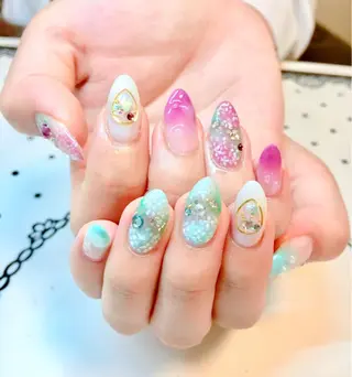 ネイル nailist cocoのネイルデザイン