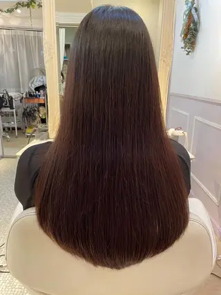 ロング すずき まゆのヘアスタイル