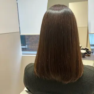セミロング ニシグチ サヨのヘアスタイル