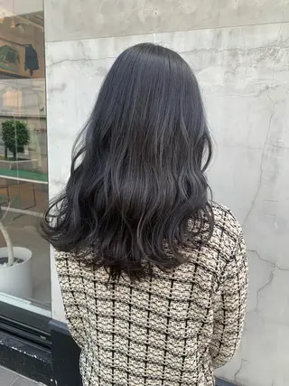セミロング カラー ヘアアレンジ yuka .のヘアスタイル