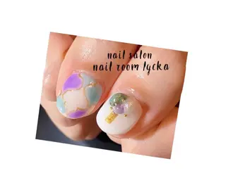 ネイル ﾈｲﾙﾙｰﾑﾘｯｶ 𝐦𝐚𝐲𝐮のネイルデザイン