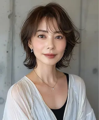 カラー レイヤー/パーマ hirokoのヘアスタイル