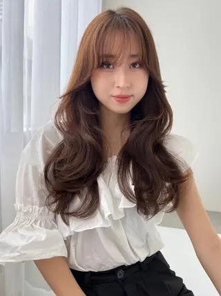 ロング soyon心斎橋所属・♡透明感/艶カラー/ M a I ♡のヘアスタイル