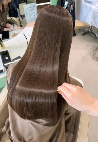 ロング カラー 髪質改善/透明感カラ ー/Ayana 🍒のヘアスタイル