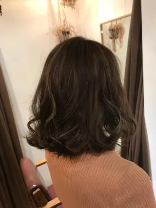 ミディアム 伊藤 光成のヘアスタイル