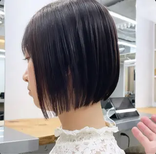 ショート ボブ/ショートボブ /銀座/小林舜弥のヘアスタイル