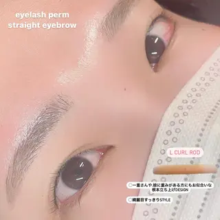 マツエク・マツパ アイブロウ 片桐 星のマツエク・マツパデザイン