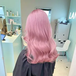 ロング カラー ハイトーン/韓国 レイヤー/るか🎀のヘアスタイル