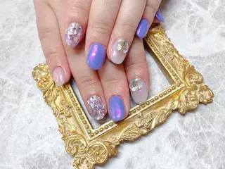 ネイル マジック ミラーのネイルデザイン