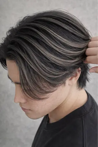 カラー メンズ バレイヤージュ特化｜ Takuのヘアスタイル