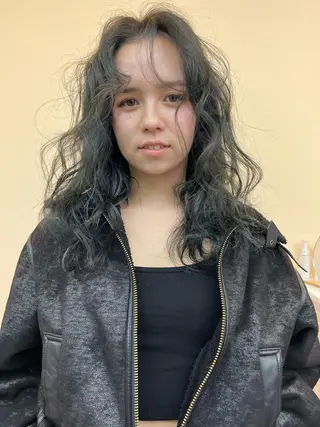 ロング 似合わせカラーの達人 ダブルカラー/森栄範のヘアスタイル