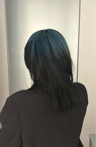 セミロング カラー 🫧ブリーチカラー/ ボブ🫧madokaのヘアスタイル