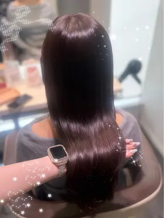 ロング 女性のための美容師/ 下北沢/ヨシダモモカのヘアスタイル