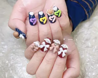 ネイル 🤎HARU 🧸のネイルデザイン