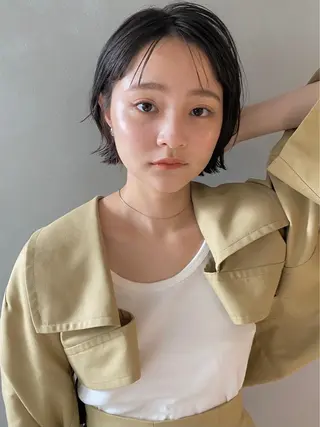 ショート 圧倒的な質感🧡 髪質改善/丸山晴菜のヘアスタイル