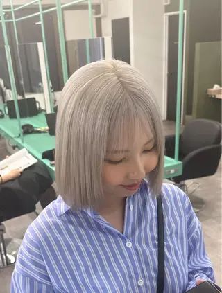 ミディアム 💖艶髪&ブリーチ髪 質改善💖舜希のヘアスタイル