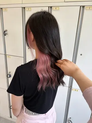 ロング カラー 🫧松尾彩舞樹🫧 アレンジ/艶カラー✨のヘアスタイル