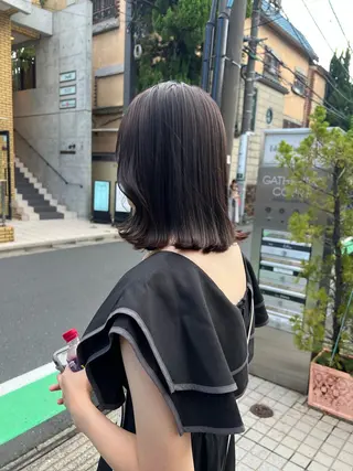ショート カラー 似合わせヘア🫶🏻 つきいてるみのヘアスタイル
