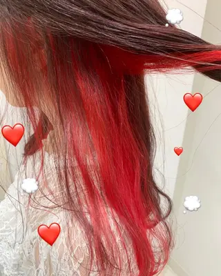 ミディアム カラー 新宿駅近♡個室 ♡関口三都季🌜のヘアスタイル