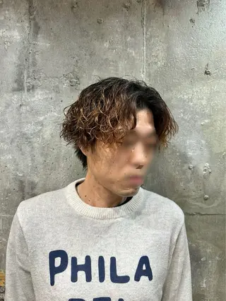 ショート パーマ メンズ メンズ専門 Ryukiのヘアスタイル