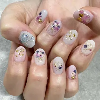 ネイル 東 千夏のネイルデザイン