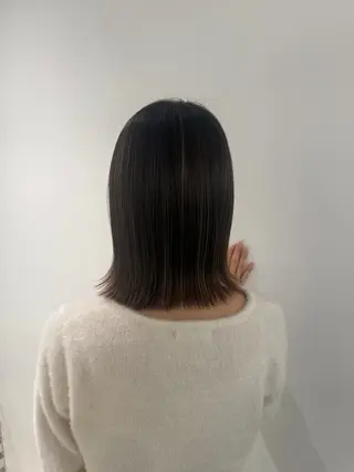 ミディアム パーマ 東 ちひろのヘアスタイル