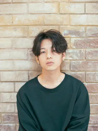 ミディアム カラー パーマ ヘアアレンジ メンズ キッズ ネイル マツエク・マツパ premier modelsのヘアスタイル