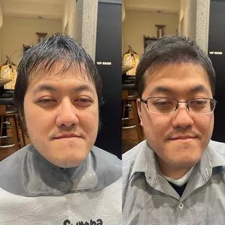 ショート メンズ 💈トレサンパ 💈金山駅✂︎愛実のヘアスタイル