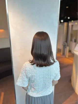 カラー 都築 明日香のヘアスタイル