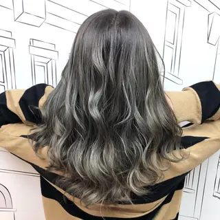 セミロング カラー TOMOKA 艶髪/透明感カラーのヘアスタイル