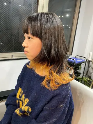 セミロング シェリー淀屋橋肥後橋店所属・韓国風/ハイトーン sherryのヘアスタイル