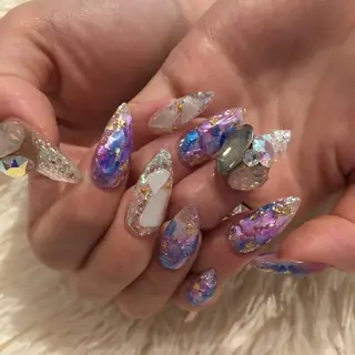 ネイル AERA nail shino🐱⸝꙳のネイルデザイン
