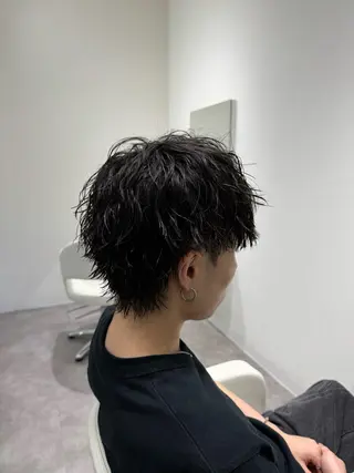 ミディアム 岐阜No.1メンズ 美容師／村上達紀のヘアスタイル