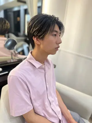 メンズ パーマ/カットモデル /mikuのヘアスタイル