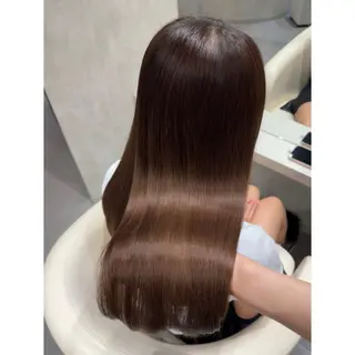 ロング miyu /トレンド カラー×艶髪のヘアスタイル