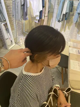 ショート テラダ ユウシン西金沢のヘアスタイル