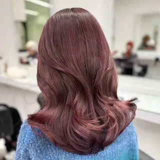 カラー 🎀ツヤ髪✖︎ 暖色🎀RYUKAのヘアスタイル
