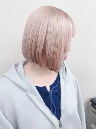 ミディアム ボブ/ゆるふわ ボブパーマ/とういのヘアスタイル